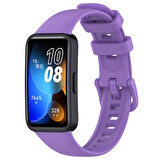 Vendas Huawei Band 8 Uyumlu Kademe Ayarlı Klasik Silikon Kordon ( SAAT DEĞİLDİR )