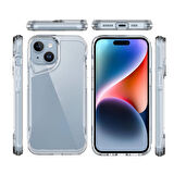 Vendas iPhone 15 Plus Uyumlu (15 Plus) Door Serisi Darbe Dirençli Airbag Köşeli Shock Proof T-Max Kılıf