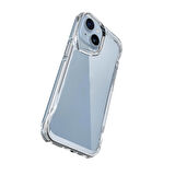 Vendas iPhone 15 Plus Uyumlu (15 Plus) Door Serisi Darbe Dirençli Airbag Köşeli Shock Proof T-Max Kılıf
