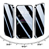 Vendas iPhone 14 Pro Uyumlu Exclusive V-Pro Privacy Hayalet Tempered Cam Ekran Koruyucu