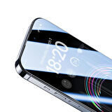 Vendas iPhone 14 Pro Max Uyumlu W-Pro Shin Etsu 0.33mm Oval Kenarlı Cam Ekran Koruyucu