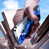 Vendas iPhone 13 Pro Uyumlu 0.33mm R-Pro Curved Kavisli kenarlı Tam Kaplama Cam Ekran Koruyucu 2 Adet