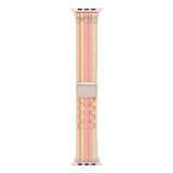 Vendas Apple Watch Ultra 49mm Uyumlu Cırt Bantlı Hasır Kordon Strap Kayış ( Saat Değildir )
