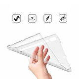 Vendas Samsung Galaxy Tab S9 Ultra SM-X910 Uyumlu Şeffaf Süper Silikon Tablet Kılıfı
