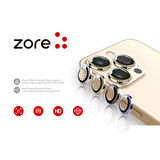 Vendas Apple Uyumlu iPhone 15 Pro Max Zore CL-12 Premium Safir Kamera Lens Koruyucu