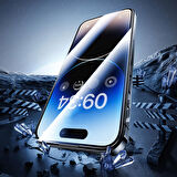 Vendas iPhone 14 Plus Uyumlu V-Pro Elektro Kaplama hidrofobik Tempered Cam Ekran Koruyucu 2 Adet