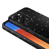 Vendas Xiaomi Redmi 12 Uyumlu Koton Serisi Kamera Korumalı Simli Lüks Silikon Kılıf