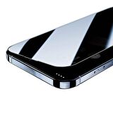 Vendas iPhone 14 Pro Max Uyumlu Anti-Dust Warrior 9D Full Cover Privacy Gizleyen Temperli Cam Ekran Koruyucu