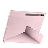 Vendas Samsung Galaxy Tab S9 Ultra Kılıf Zore Tri Folding Kalem Bölmeli Standlı Kılıf