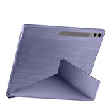 Vendas Samsung Galaxy Tab S9 Ultra Kılıf Zore Tri Folding Kalem Bölmeli Standlı Kılıf