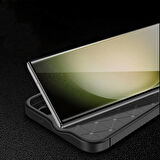 Vendas Samsung Galaxy S24 Ultra Uyumlu Kılıf Deep Dizayn Auto Focus Tasarım Karbon Fiber Görünümlü Kılıf