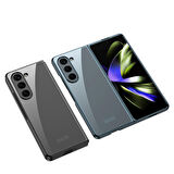 Vendas Samsung Galaxy Z Fold 5 Uyumlu Kılıf Zore Full Camlı Kıpta Kapak