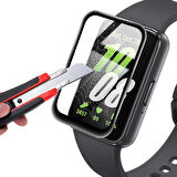 Vendas Samsung Galaxy Fit 3 Uyumlu PMMA Pet Saat Ekran Koruyucu