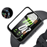 Vendas Samsung Galaxy Fit 3 Uyumlu PMMA Pet Saat Ekran Koruyucu