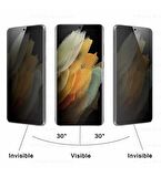 Vendas Samsung S24 Uyumlu Privacy Bilvis Double Strong Tempered Glass Hayalet Cam Ekran Koruyucu