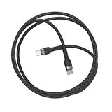 Vendas Shira Serisi Maksimum 100W Destekli Type-C to Type-C PD Zore Data Ve Şarj Kablosu 0.5cm