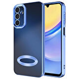 Vendas Samsung Galaxy A25 Kılıf Kamera Korumalı Logo Gösteren Zore Omega Kapak