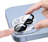 Vendas iPhone 15 Uyumlu Tempered Cam Kamera Lens Koruyucu