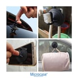 Microcase Çok Amaçlı Vantuz 4.5cm 6 Adet Siyah - AL5885