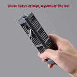 46 in 1 Hassas Tornavida Seti Manyetik Taşınabilir Telefon Pc Tamir Kiti S2 Çelik PH SL Torx Hex