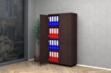 Vena Tam Kapak Ofis Dosya Dolabı 80x35x150 Venge