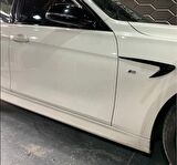 Üniversal Piano Black Çamurluk Venti Izgarası Sağ Sol 2 Adet