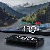 HUD Head-Up Display OBD Hız Göstergesi Dijital Ekranlı Araç Göstergesi Hız Voltaj Yağ Sıcaklığı