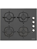 Silverline 2 'li Siyah Cam Ankastre Set CS5343B01 - BO6501X01 