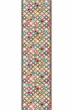 Çok Renkli Kaymaz Kareli Kesme Rulo Özel Ölçülü Yolluk AR578
