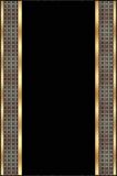 Siyah Gold Kaymaz Çerçeveli Özel Ölçü Rulo Yolluk AR729