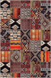 Renkli Kaymaz Patchwork Kesme Rulo Özel Ölçülü Yolluk AR981