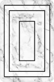 Beyaz Mermer Desen Banyo Halısı Klozet Paspas Seti BS342