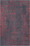 Pembe Vintage Kaymaz Tabanlı Makinede Yıkanabilir Halı KR025