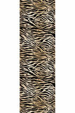Bej Leopar Desenli Premium Masa Örtüsü Runner RNR096
