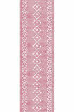 Pembe Moroccan Etnik Premium Masa Örtüsü Runner RNR194