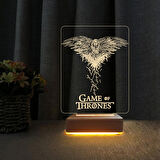 Game Of Thrones Hayranlarına Hediye Gece Lamba Doğum Günü Hediyesi