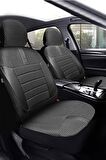 Opel Mokka Suv 2012-2015 Aracınıza Uyumlu Koltuk Kılıfı Ticari Siyah