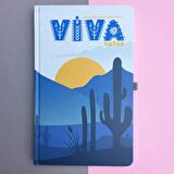 Viva Notes Sert Kapak 120 Yaprak Çizgili Defter 13x21