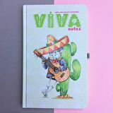 Viva Notes Sert Kapak 120 Yaprak Çizgili Defter 13x21