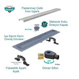 VALTEMO RİTMOLİNE BASE SQUARE 30 CM DUŞ KANALI
