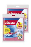 Vileda 3'Lü Sünger Bez 2'Li Paket