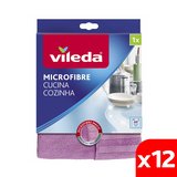 Vileda 12 Paket Mikrofiber Mutfak Temizlik Bezi