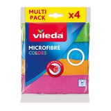 Vileda 4 lü %100 Mikrofiber Colors Temizlik Bezi