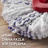 Vileda Turbo Temizlik Seti 6 lı Mikrofiber Yedek Paspas Paketi (Klasik + 2in1 + 3in1)