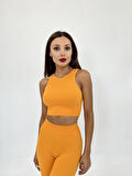 2502 YARIM T-SHİRT-TURUNCU