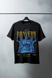 Unisex Oversize 24/1 Penye DTF Baskılı Tişört - DTF140