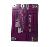 3S 40A Balanslı Lityum-İyon BMS Kartı (Mor PCB)