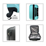 ANHELO Traveller ABS Hostes-Pilot Boy Valiz