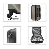 ANHELO Traveller ABS Hostes-Pilot Boy Valiz