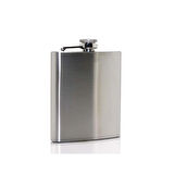 Kişiselleştirilebilir Silver Paslanmaz Çelik 6 Oz Tekli Matara
